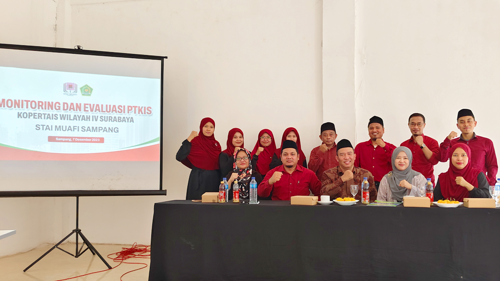 Monitoring dan Evaluasi PTKIS Kopertais IV Surabaya di STAI Muafi Sampang